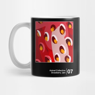 Strawberry Jam / Minimal Graphic Design Tribute Mug